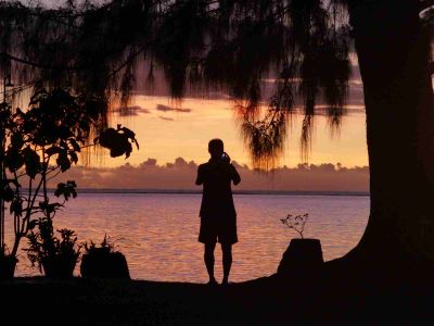 coucher de soleil