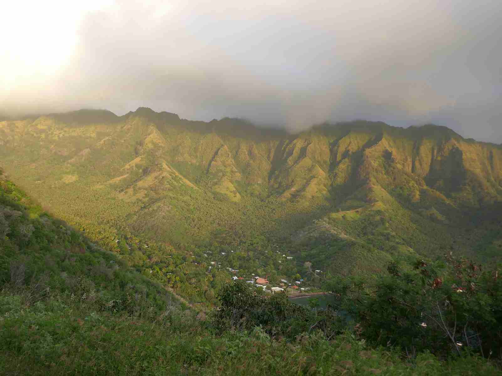 vue de Vaitahu