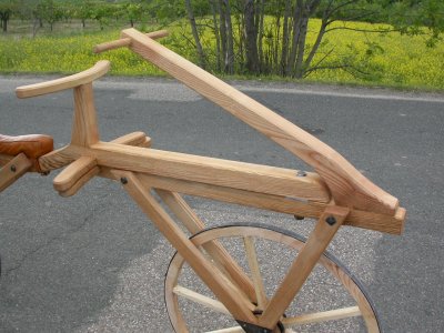 Roue avant de la Draisienne